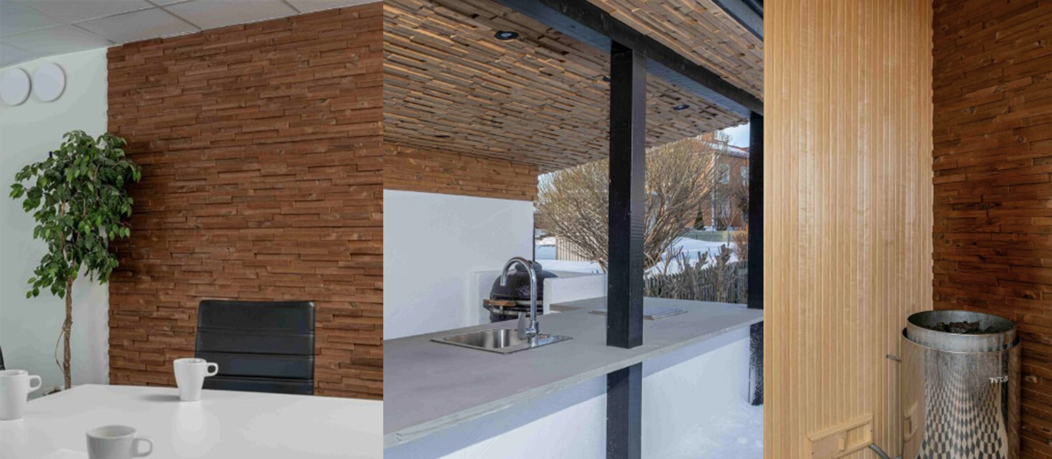 träpanel i svanenmärkt thermowood trä